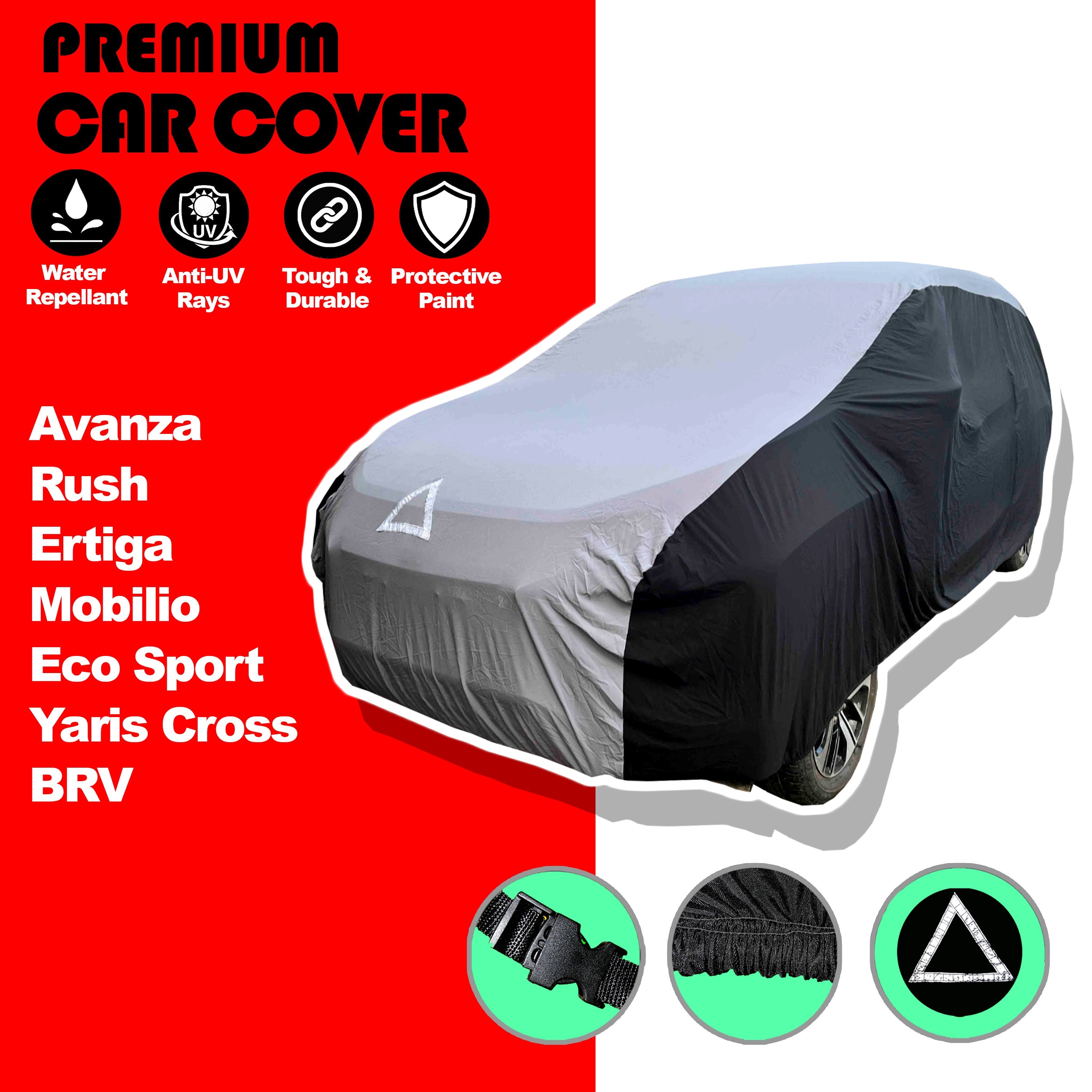 Car Cover for Avanza, Ertiga, Rush, BRV, Raize, Ecosport, Mobilio, HRV